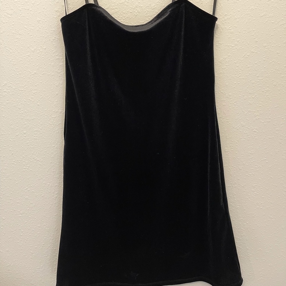 Forever 21 body con spaghetti strap velvet dress